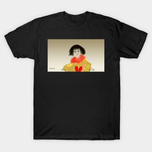 Girl in Red-Shoes T-Shirt